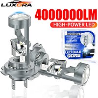 H7 LED Headlight Bulbs Anti-glare IP68 Canbus 6000K 8780 CSP Chip 1:1 Plug Play High-Power Turbo H7 for Projector Lens 4000000LM