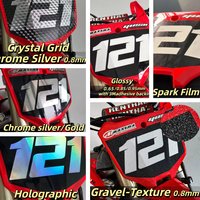 AliExpress NONE For Light Bee X S Motocross Customize Full Decals Kit SURRON 2022-2025 Holographic Chrome Gravel Graphics Glossy Stickers