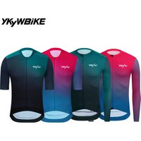 AliExpress YKYWBIKE Men's Cycling Jersey Italy MITI Fabric Breathable Road Bike Shirt Fashionable Bicycle Jersey