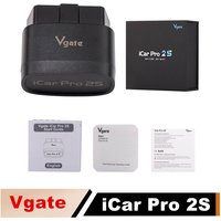 Vgate iCar Pro 2S Bluetooth ELM327 OBDII Diagnostic Adapter Work on iOS/Android/Windows for OBD2/EOBD Vehicles