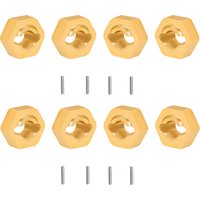 For LOSI 1/24 Micro-B Wltoys 244016 3mm Brass Wheel Hex Hub Adapter Hexes With Pins Rc Model Car Buggy LOS00007 Upgrade Part