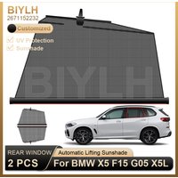 4/2Pcs Heat Shield For BMW X5 F15 G05 X5L Side Windshield Sunshade Customized Fit Car Sunshade UV Protection Auto Accessories