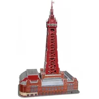 Blackpool Tower 3D Paper Puzzle Building Model Toy World's Great Architecture UK England Famous Radio Build Boy Girl Travel Gift