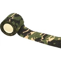 Telescopic High Elastic Camouflage Tape - Non-Woven Fabric for Outdoor Hunting, Finger Protection & Movement