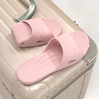 EVA Soft Foldable Slippers for Women Portable Travel Indoor Bathroom Massage Sandals Unisex Quick Dry Non Slip Flat Home Slides