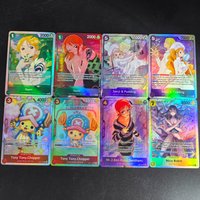 One Piece OPCG EB01 2026 EN Edition Textured Holofoil DIY Cards Nami Sanji Chopper Mr.2 Nico Robin Collectible Set for TCG Fans