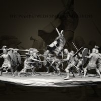 The height of man 25mm 38mm 50mm Resin Soldier model kits figure colorless and self-assembled (3D Printing )TD-7410/3D