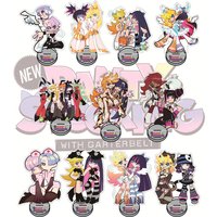 Panty & Stocking with Garterbelt 13cm Themed Acrylic Stand Figures keychain Anime Collectible Standee, Desk Decor Gift for Fans