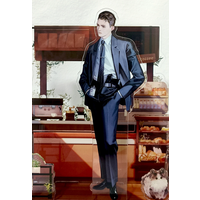 Detroit Become Human Acrylic Stand Connor Hank Suit Ver Figure Display Goods Collection Accessories Cute Keychain Friend Gift