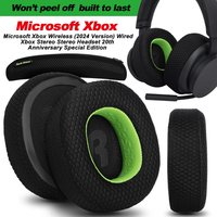 Earphone Pads for Microsoft Xbox Series X/S One PC Replacement Earpads Earmuffs Mesh Memory Covers Sponge Protein