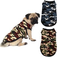 Dog Camouflage Print Vest, Pet Shirt Vest Pet T-Shirt, Pet Clothes For Small Medium Dogs & Cats