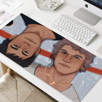 and Mouse Pad MousePad H-Heated Non-slip Rivalry Sports Lockedge Office Student Love Gaming Thickened Large Writing Pad Cushion