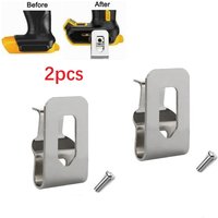 2pcs Electric Drill Belt Clip Hooks For DeWalt 18V 20V Drill Driver N268241 N169778 DCD980 Hammer Impact Wrench Accessories