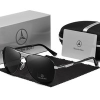 Car High-End Luxury Polarized Sunglasses Anti Glare Goggles Mercedes Benz A B C E V R S Class GLA GLB GLC GLK GLS SLK ML SL Vito