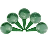 1/2/5PCS Green Seed Dispenser,Garden Plant Adjustable Seeder Sower Planter, Hand Seeder Seed Dispenser for Lawn Garden Spreaders