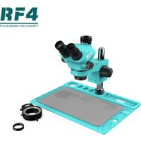 RF-7050TVD2 7-50X Synchronous Magnification Trinocular Zoom Stereo Microscope Mobile Phone PCB Repair LAB Welding
