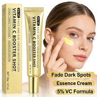 Vitamin C Booster Shot Serum with Glutathione, Niacinamide and Vitamin E Lightweight Brightening Face Serum Hydrate & Boost Glow