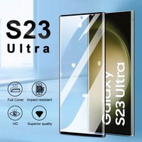 2 Pieces Tempered Glass for Samsung galaxy S23 Ultra Screen Protection Film For Samsung Galaxy