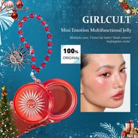 Girlcult Emotion Multifunctional Jelly With Keychain,Charm Edition,Portable Mini Size,Jelly-Cream Texture,Limited Edition Design