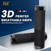 AliExpress 361° 361 Degrees 3D Printed Bike Grips Mountain BMX Bicycle Handlebar Cover Soft Shock Absorbing 3D Printing Cycing Handle Cuffs Part