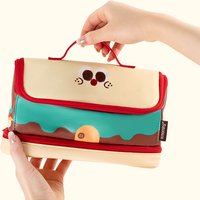 4 Styles House-shaped Pencil Cases, Multi-compartment Large Capacity, Creative INS Style Student Tool Kit