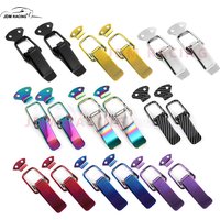 Multi-color Car Bumper Pull Hooks Small Size Connecting Locks And Fixing Clips Fastener Clip Universal Bumper Quick Release Hook