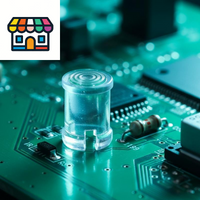 20Pcs LED Light Guide Caps Set - 3mm & 5mm Transparent Protective Covers for LED Light Emitting Diodes, Lamp Shade Accessories