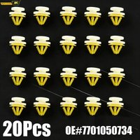 20× Car Interior Door Card Panel Plastic Rivets Clip For Land Rover Discovery Freelande Range Rover Sport Replacement 7701050734