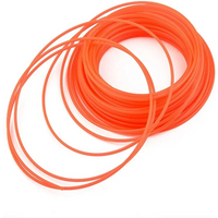 Finish line round wire trimmer with nylon brush and grass knife, 15m x 1.5mm