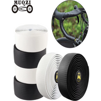 AliExpress NONE MUQZI Soft Road Bike Bicycle Handlebar Tape Wrap Cycling Damping Anti-Slip PU EVA Bicycle Handle Belt Straps Cycling Accessories