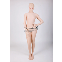 Customize cosplay crossdress second skin body suit with With Cleavage Line Breast Form B-F Cup kigurumi zentai suit