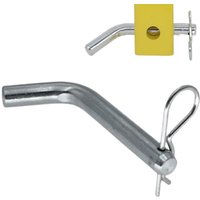 Tow Hitch Pin Zinc Trailer Pin 5/8-Inch Diameter Truck Hitch Accessories Tractor Hitch Hook Towing Hitch Clips For Family Car Or
