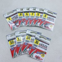 30pcs black Fishing Hooks Saltwater High Carbon Steel Sea Hooks