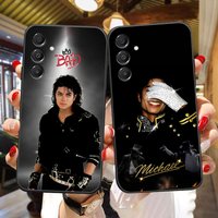 Phone Case For Samsung A03S A04 A04E A05S A06 A07 A12 A13 A24 A50 A60 NOTE 20 10 M53 M33 M16 Cover M-Michael J-Jackson Singer