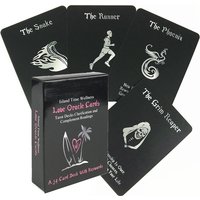 Island Time Wellness Love Oracle Cards Tarot Decks Clarification and Complement Readings a 54 Card Deck with Keywords Games