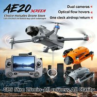 AE20 Drone Airdrop GPS 8K HD Camera 5km Folding Brushless FPV 25min Flight Time Optical Flow Positioning Obstacle Avoidance Toy