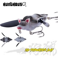 Hunthouse Bionic 3D Bat Artificial Pencil Bait Floating Topwater Surface Fishing Lure Wobbler 95mm 28g Crankbait For Bass Tackle