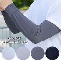 AliExpress YJSFG HOUSE 2PCs Sunscreen Sleeves Outdoor Cycling Sun UV Protection Arm Covers Cool Ice silk Quick Dry Running Gym Fitness Arm Warmer