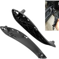 Car Inner Handle For BMW F30 F80 F31 F32 F34 F35 Interior Door Handles Black Front Rear Left/Right Door Panel Pull Trim Cover