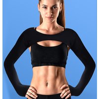Ultra-thin Arm Sleeves For Women Soft One Piece Long Sleeved Elastic Sun UV Protection Hand Cover Cooling Sports Arm Sleeve