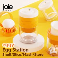 Joie Egg Station Multi-functional Egg Tool Bakeware Egg Slicer Peeler Creative Egg Processing Station, Egg Tools Baking Salad