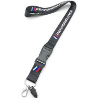 Lanyard Nylon Printing Emblem Car Style Keychain For BMW Performance X1 X3 X4 X5 E46 E90 F20 E60 E39 F10 M1 M2 M3 M5 M6 E87 M