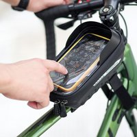 Bike Frame Phone Bag, Waterproof Touch Screen Cycling Pouch