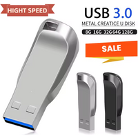 Metal Rod Drive USB 3.0 Pendrive 2TB 1TB High Speed 128GB 256GB 512GB Portable Drive Waterproof Memoria Storage U Disk