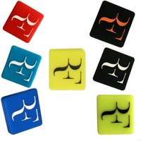 Letter Tennis Racket Vibration Dampener Lovely Pattern Shocked Absorbers For Comfortable And Wrist 24BD
