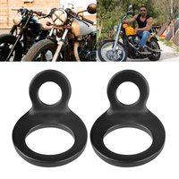 D-Ring Tie Down, Small Steel D-Rings Anchor Lashing Rings for Motorcross/Dirt Bike/ATV Tie Down Strap Rings