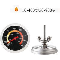 52mm 10℃-400℃ Kitchen Cooking Thermometer Meat Food Temperature Test Meter for Oven BBQ Grill with Probe Heat Barbecue