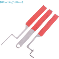 3Pcs/set Compact Casement Windows Unlocking Tool Professional Non-slip Lock Picking Set Convenient Stainless Steel Door 【AliS8】