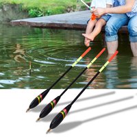 1.5+6g 1.5+5g 1.5+4g Wooden Fishing Floats Set Bobbers Tackle Accessory Fishing Bobber Fishing Accessory