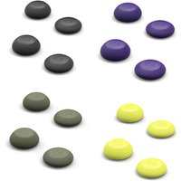For Skull & Co. Convex Thumb Grips Set For Steam Deck/OLED/ROG Ally/X 4Pcs Analog Stick Caps, Enhanced Gaming Precision A